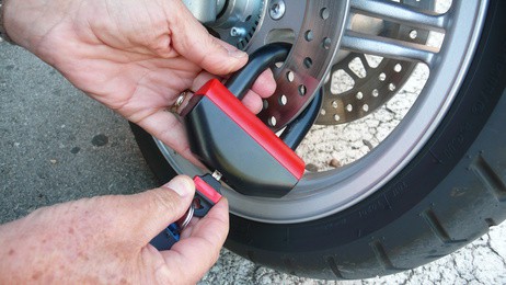 motorcycle security devices