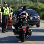 Police Stops Motorcycle Driver for DUI Conviction