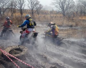 Dirt Bike Riding Competition