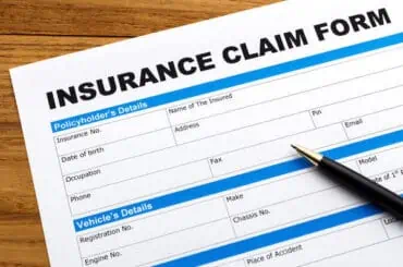 fill up form for insurance payout