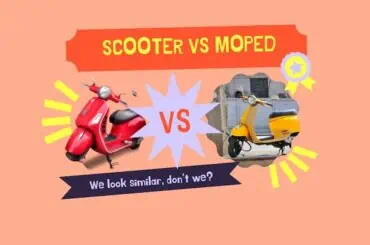 differences between scooter and moped
