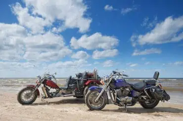 tike and bike on the coast