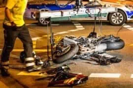 Does My Friend’s Insurance Cover Costs If He Crashes My Motorcycle? severe accident of bikes on the road