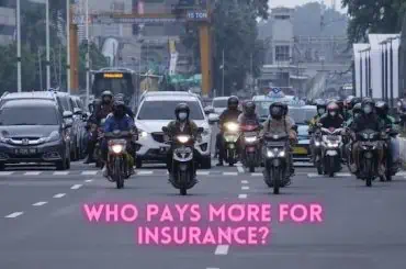 What Sets Motorcycle and Car Insurance Policies Apart From Each Other? traffic in main road