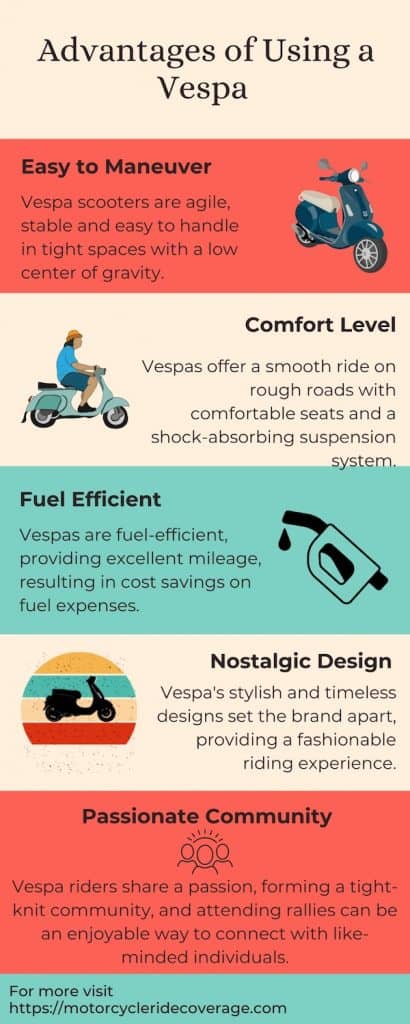 why to use a Vespa scooter?