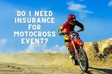 dirt bike participates in an event