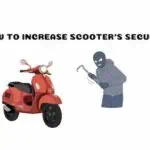A thief looking to steal a scooter