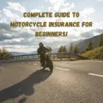 Inexperienced rider on the road alone